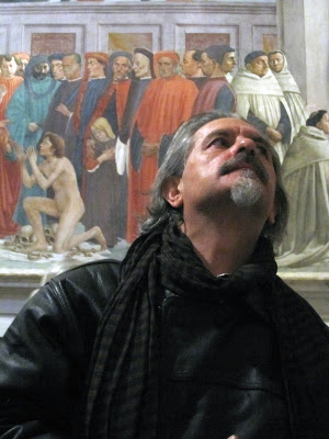 Pedro Muiño con Massaccio, Pisa, 2010